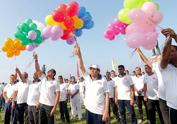 President Maithripala Sirisena on The National Week on Sports and Physical Fitness Promotion