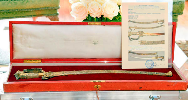 Sword belongs to Kandyan era