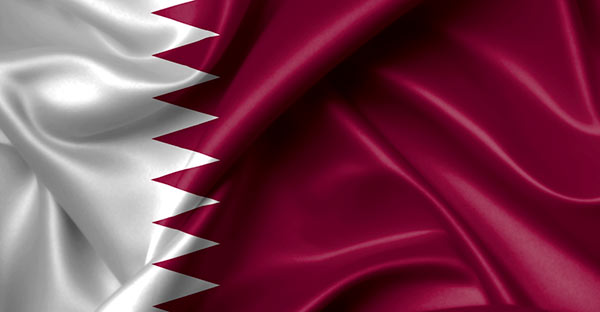 Qatar flag