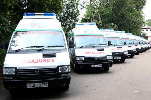 1990 Ambulance in Sri Lanka