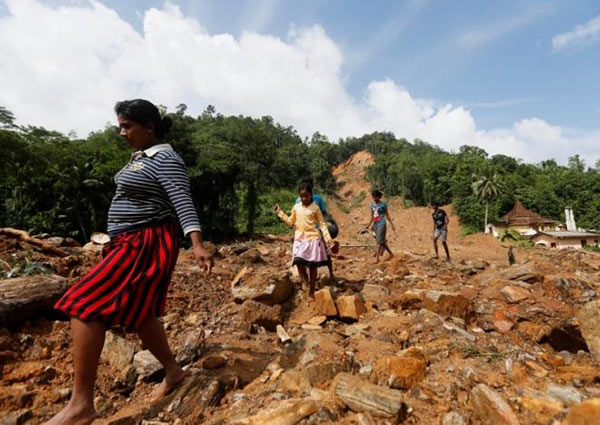 Flood disaster in Sri Lanka