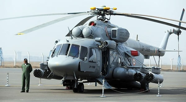 MI 17 helicopter in Indian Air Force