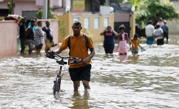 Sri Lanka flood survivors