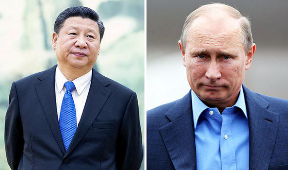 Xi Jinping and Vladimir Putin