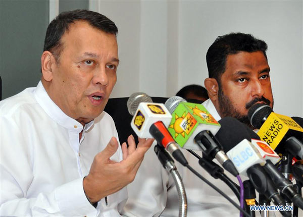 Sri Lanka Minister Mahinda Samarasinghe