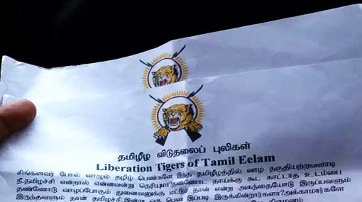 LTTE handbills