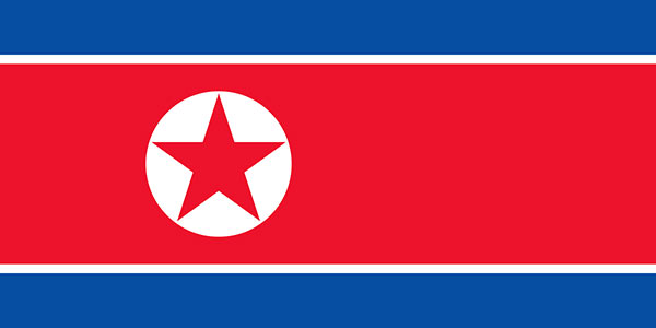 North Korea flag