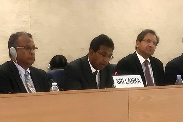 Dr. Harsha De Silva in Geneva