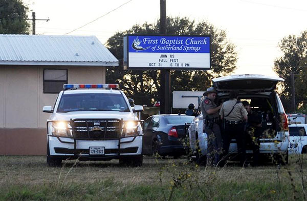 First Baptist Church in Sutherland Springs, Texas, United States