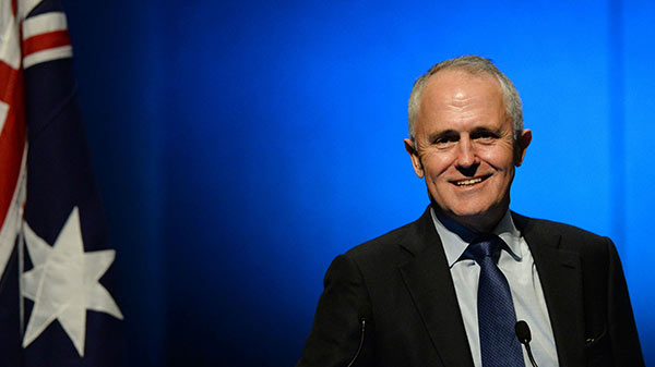 Australian Prime Minster Malcolm Turnbull