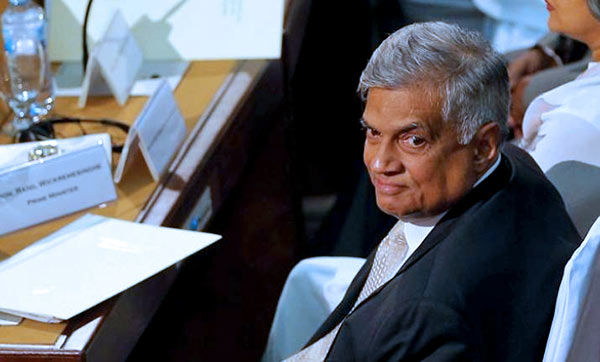 Sri Lankan Prime Minister Ranil Wickremesinghe