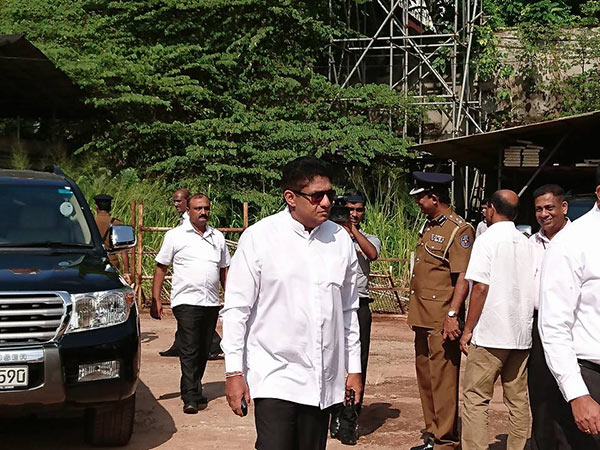 Sajith Premadasa is at bond commission