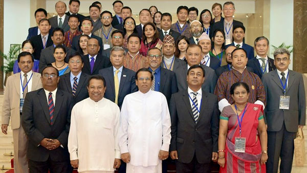 Sri Lanka President Maithripala Sirisena at BIMSTEC