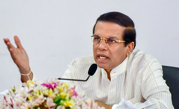 Sri Lanka President Maithripala Sirisena