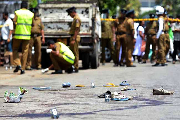 Police shooting in Kataragama Sri Lanka