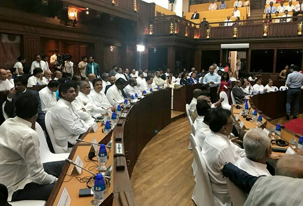 Cabinet reshuffle in Sri Lanka