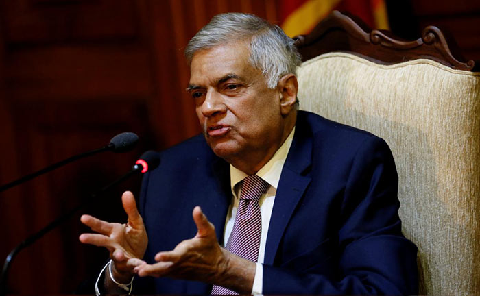 Sri Lankan Prime Minister Ranil Wickramasinghe