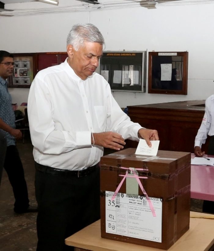 Sri Lanka Prime Minister Ranil Wickramasinghe