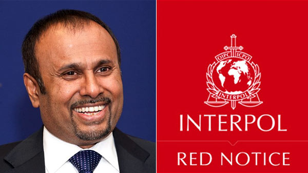 Interpol Red Notice for Udayanga Weeratunga