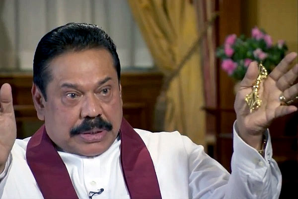Former President Mahinda Rajapaksa