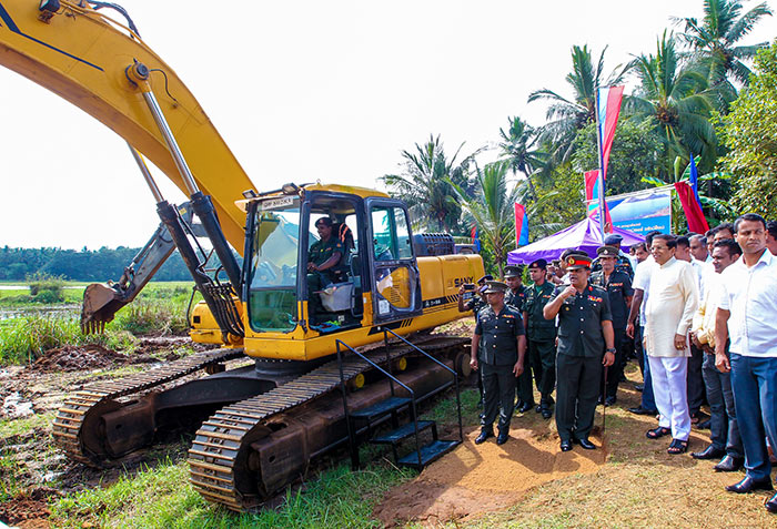 Renovate 2400 irrigation tanks in Polonnaruwa