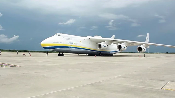 Antonov AN 225 at Mattala