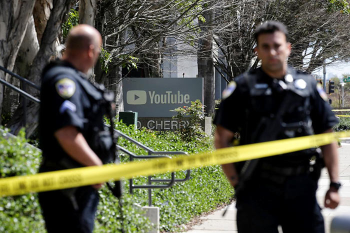 Gun shooting at Youtube headquarters