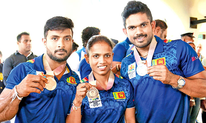 Sri Lankan medallists at the 21st Commonwealth Games