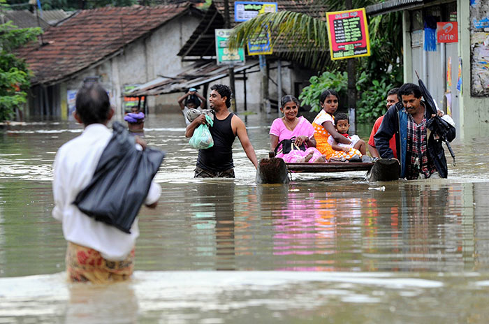 Flood in Sri Lanka