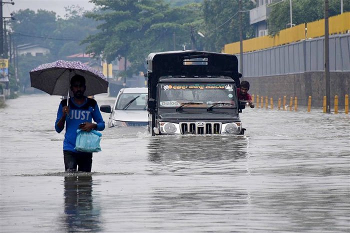 Flood in Sri Lanka