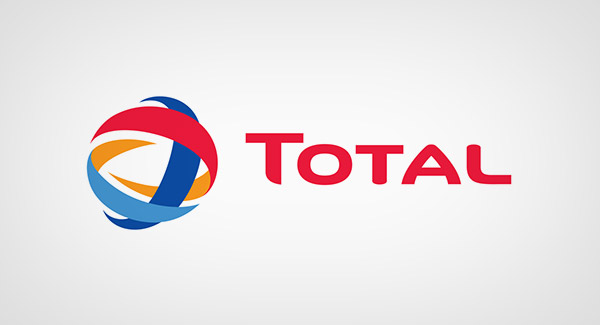 French oil total logo