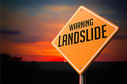 Landslide warning