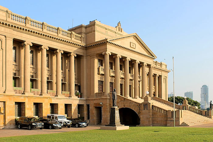 Presidential Secretariat in Colombo Sri Lanka