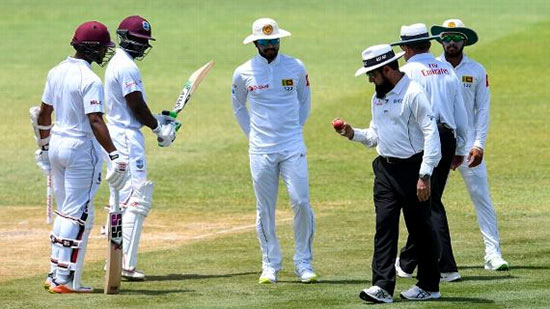 Sri Lanka Vs West Indies on Cricket ball tampering