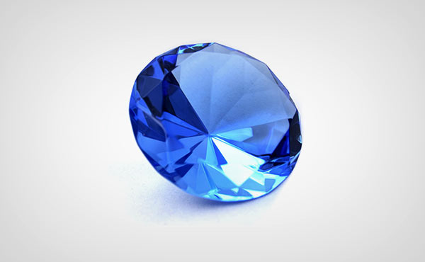 Blue diamond in Sri Lanka