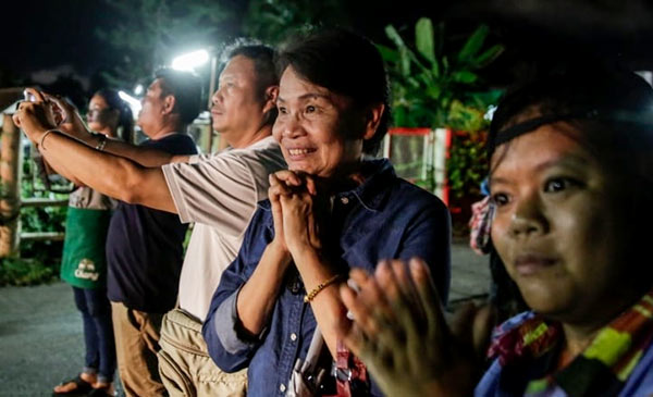 Parents of Thailand football team