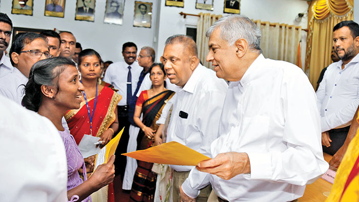 Sri Lanka Prime Minister Ranil Wickramasinghe in Jaffna