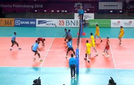 China Vs Sri Lanka Volleyball match