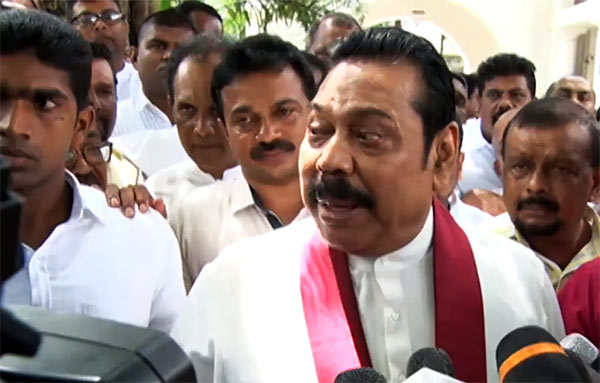 Mahinda Rajapaksa