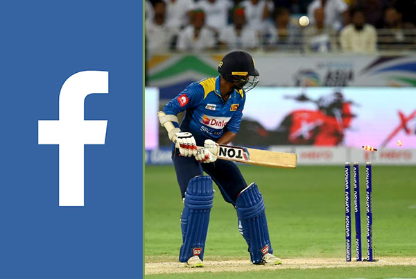 Facebook Vs Sri Lanka cricket