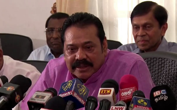 Mahinda Rajapaksa