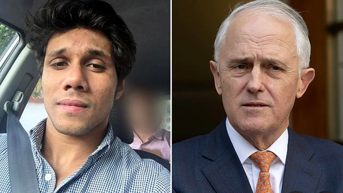 Mohamed Nizamdeen and Malcolm Turnbull