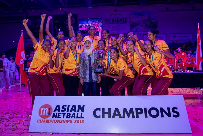 Sri Lanka wins Asian Netball Championship 2018