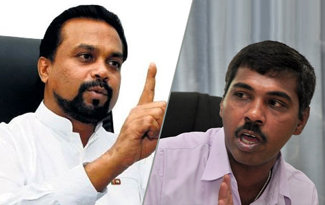 Wimal Weerawansa and Prasanna Ranaweera