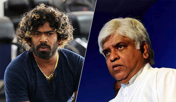 Lasith Malinga and Arjuna Ranatunga