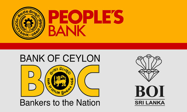 People's Bank - Bank of Ceylon and Board of investments Sri Lanka logos