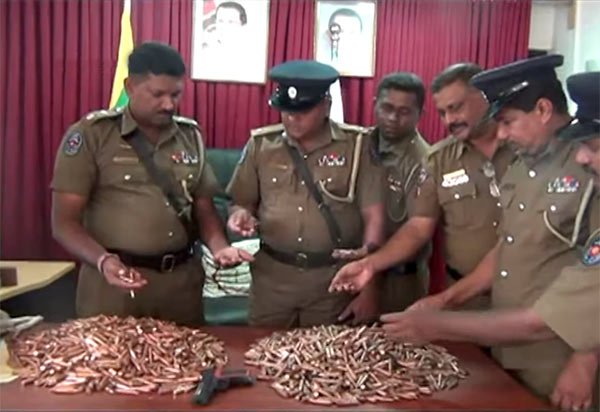 Police arrests four persons with 3,000 T56 bullets