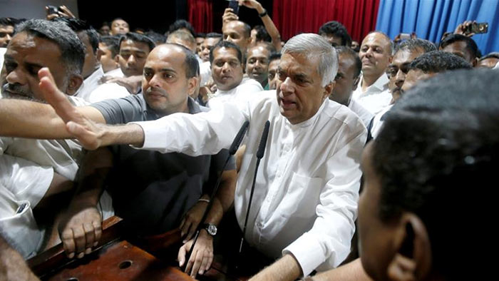 Ranil Wickremesinghe - Sri Lanka Prime Minister sacked