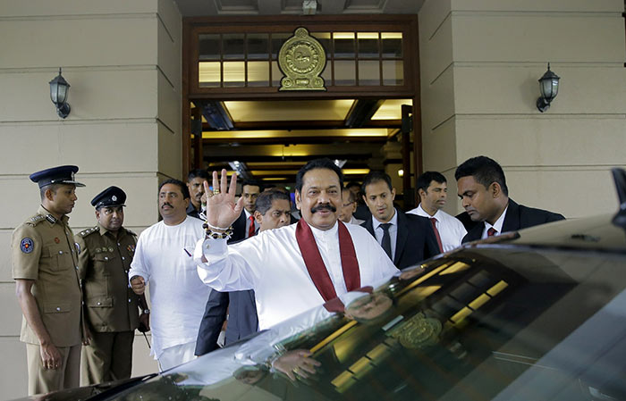 Mahinda Rajapaksa - New Prime Minister of Sri Lanka