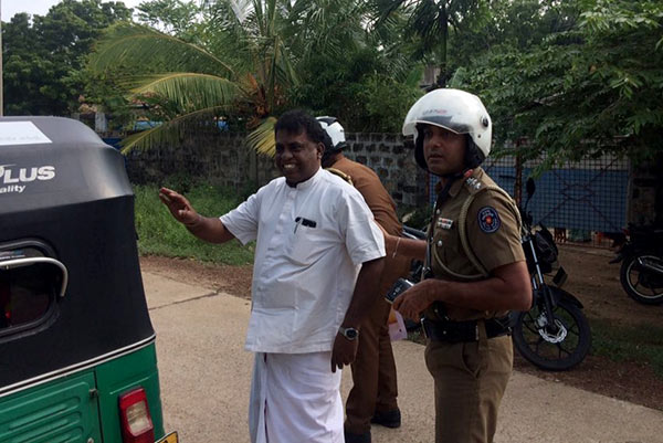 M.K. Sivajilingam arrested with Prabhakaran’s Birthday cake